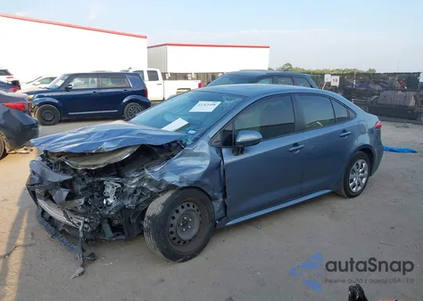 2020 Toyota Corolla Le from USA, damaged, VIN JTDEPRAE7LJ106721